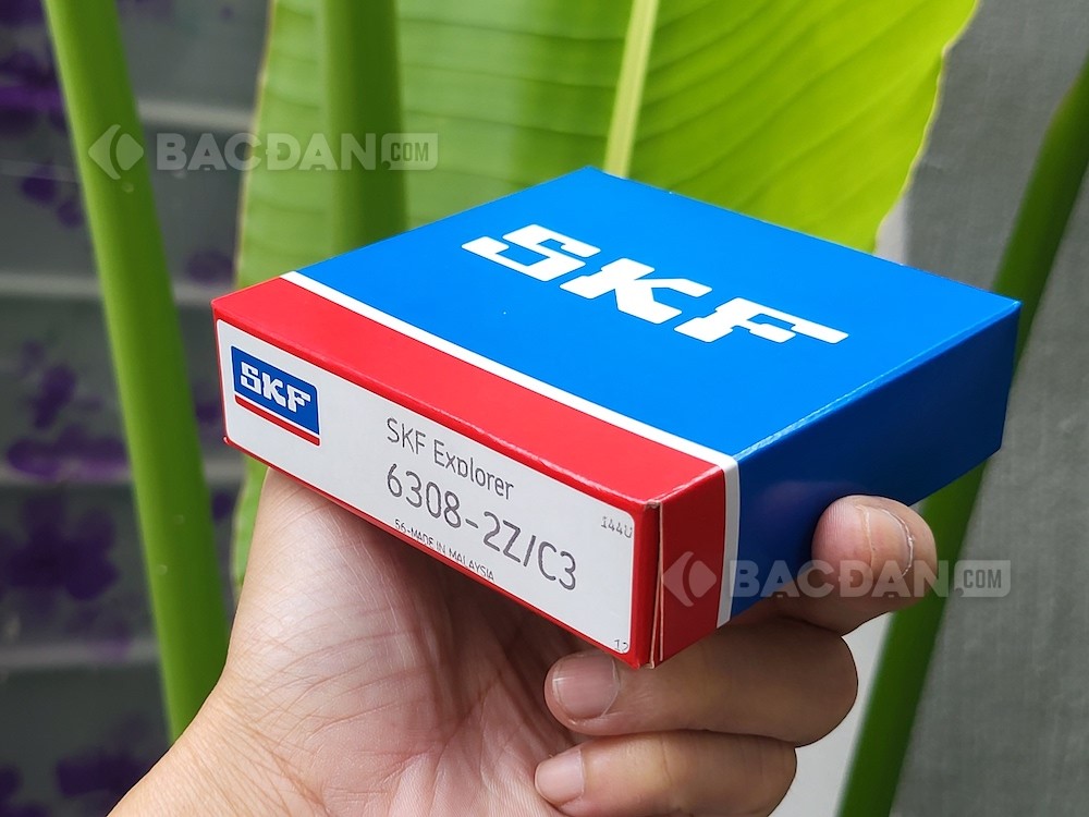 Cấu tạo bạc đạn 6308-2Z/C3 chính hãng SKF