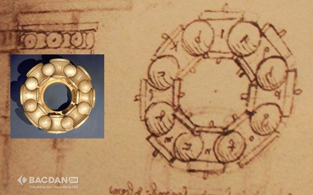 Bản vẽ thiết kế vòng bi bạc đạn của nhà hoạ sĩ thiên tài