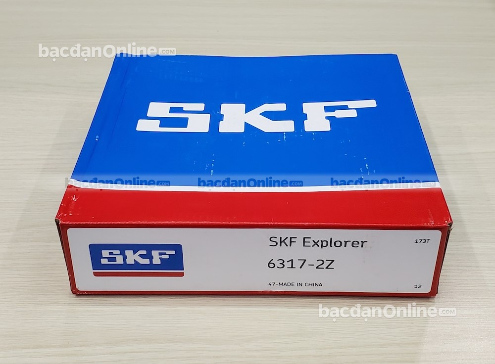 Bạc đạn 6317-2Z SKF, Thông số và giá bán bạc đạn SKF chính hãng