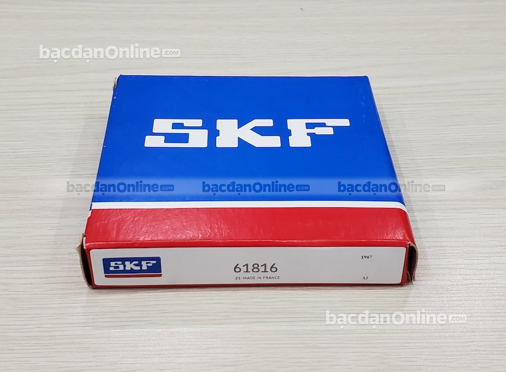 Bạc đạn 61816 - Thông số, Nơi bán, Giá bán bạc đạn SKF chính hãng