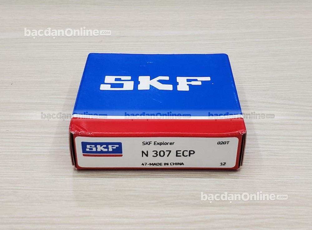 N307fd Bạc đạn N 307 ECP chính hãng SKF - Bạc đạn đũa đỡ SKF