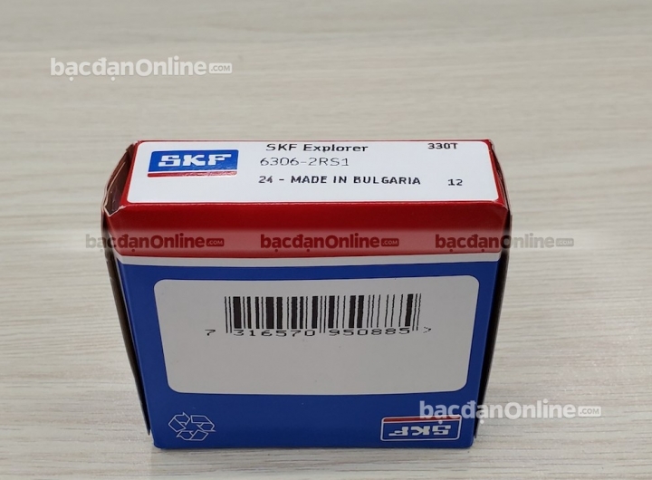 Bạc đạn 6306-2RS1 chính hãng SKF