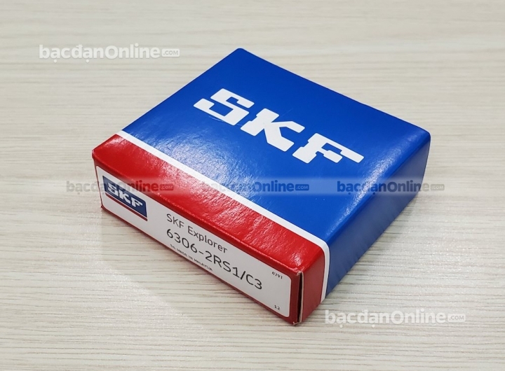 Bạc đạn 6306-2RS1/C3 chính hãng SKF