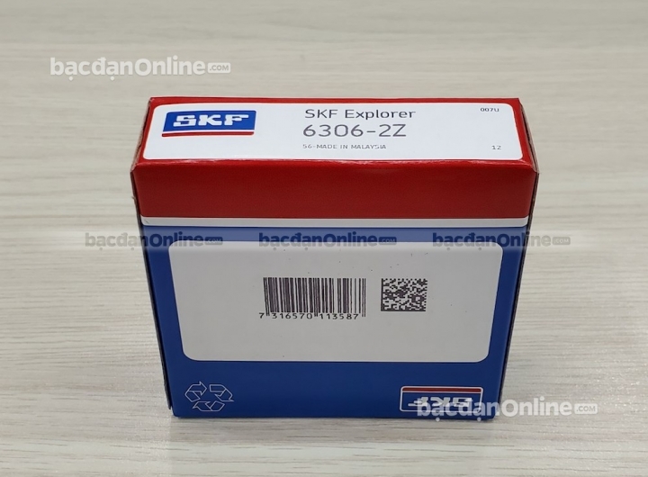 Bạc đạn 6306-2Z chính hãng SKF