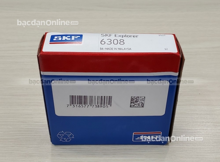 Bạc đạn 6308 chính hãng SKF