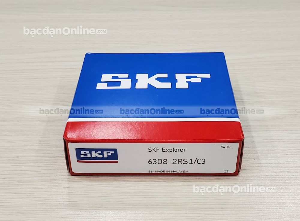 Thông số bạc đạn 6308-2RS1/C3 - Địa chỉ bán bạc đạn SKF chính hãng