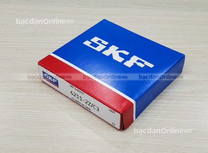 Bạc đạn 6211-2Z/C3 chính hãng SKF