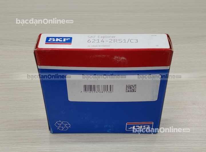 Bạc đạn 6214-2RS1/C3 chính hãng SKF