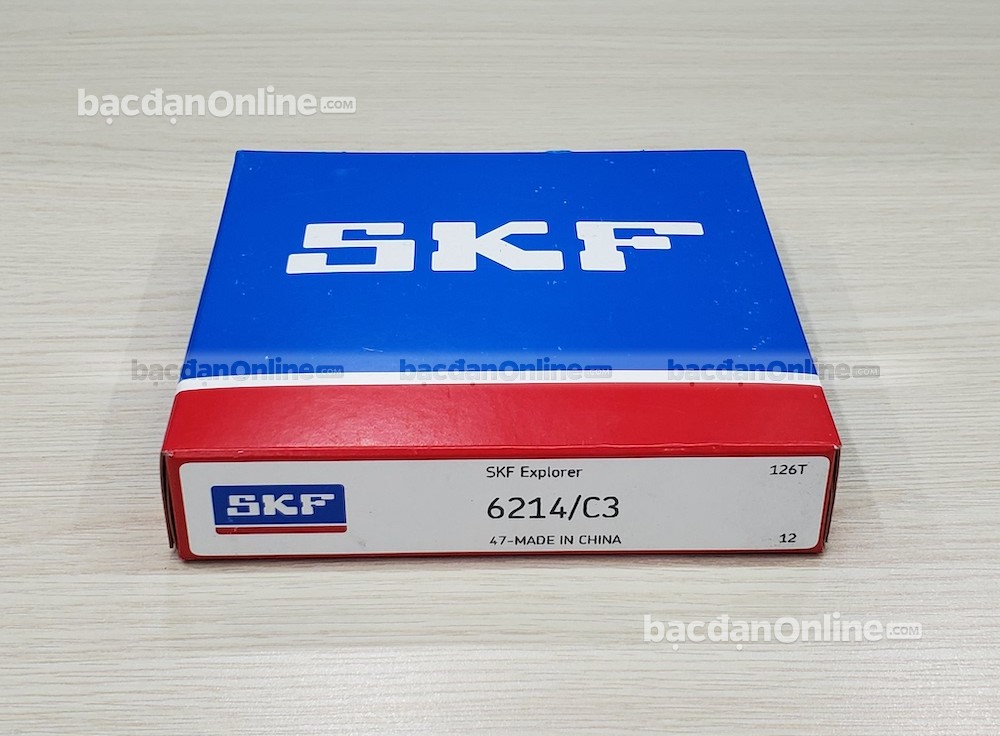 Bạc đạn 6214/C3 chính hãng SKF [Cam kết hoàn tiền 500 lần]