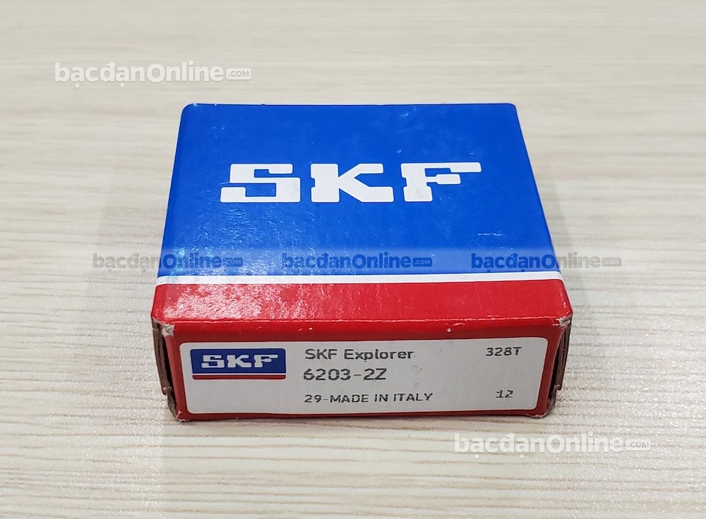 Bạc đạn 6203-2Z SKF, Thông số và giá bán bạc đạn SKF chính hãng